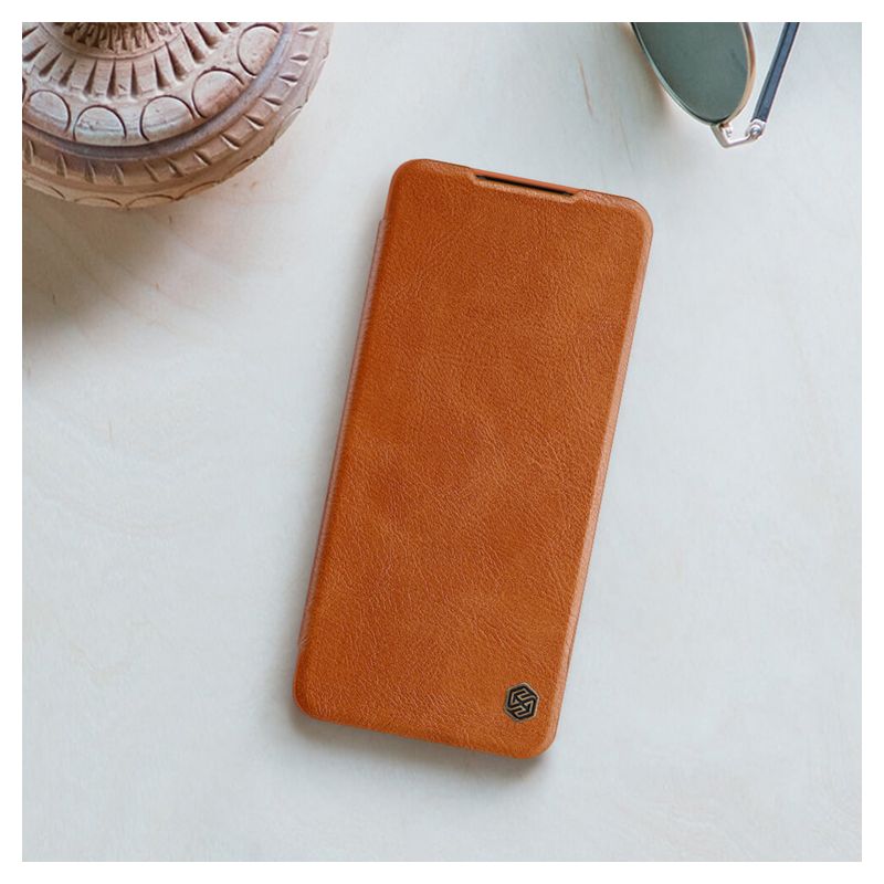 Maskica Nillkin Qin za Huawei P50 Pro braon