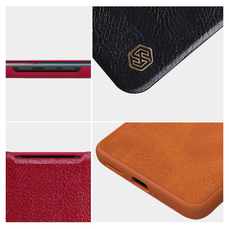 Maskica Nillkin Qin za Huawei P50 Pro braon