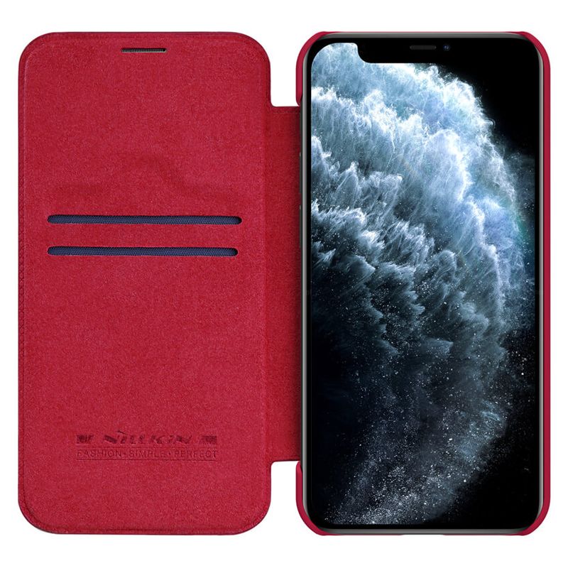 Maskica Nillkin Qin za iPhone 12 Pro Max 6.7 crvena