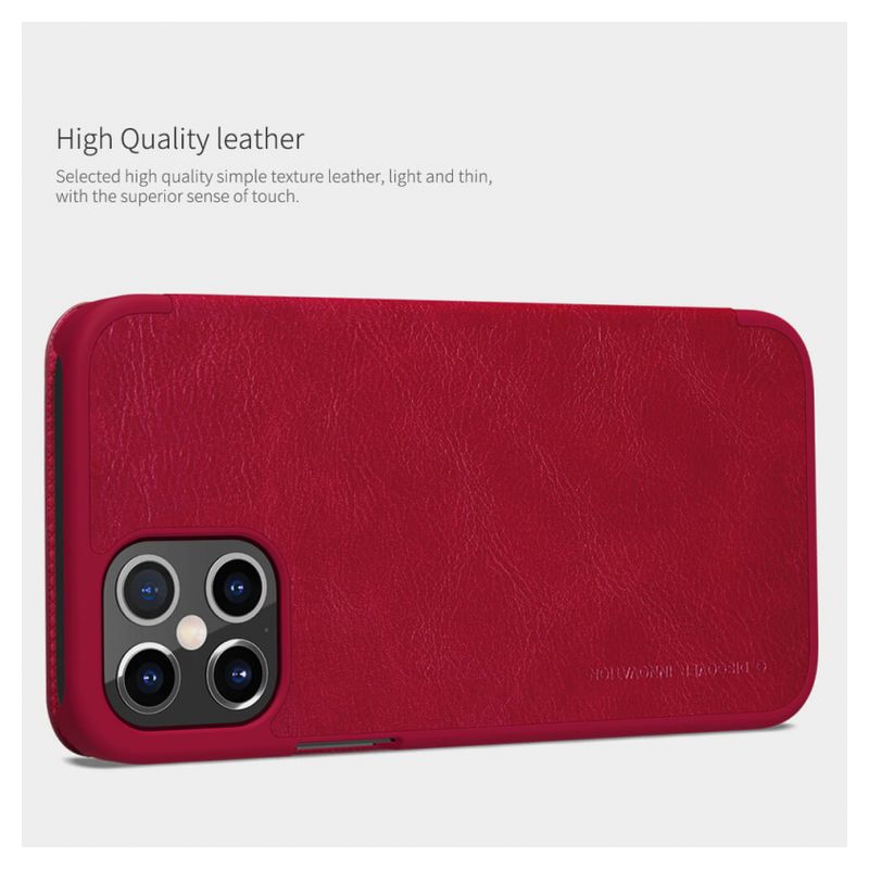 Maskica Nillkin Qin za iPhone 12 Pro Max 6.7 crvena