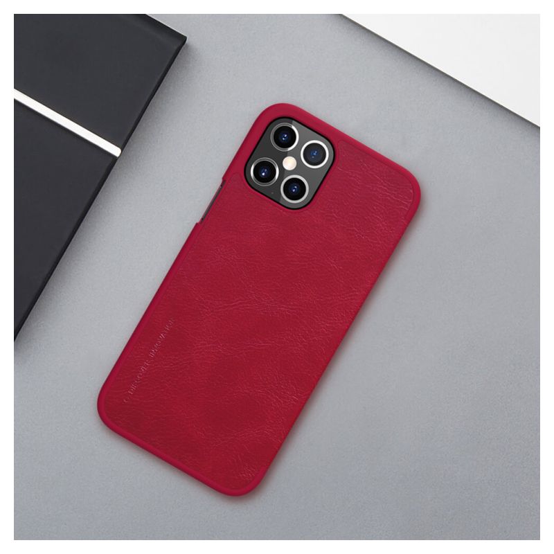 Maskica Nillkin Qin za iPhone 12 Pro Max 6.7 crvena