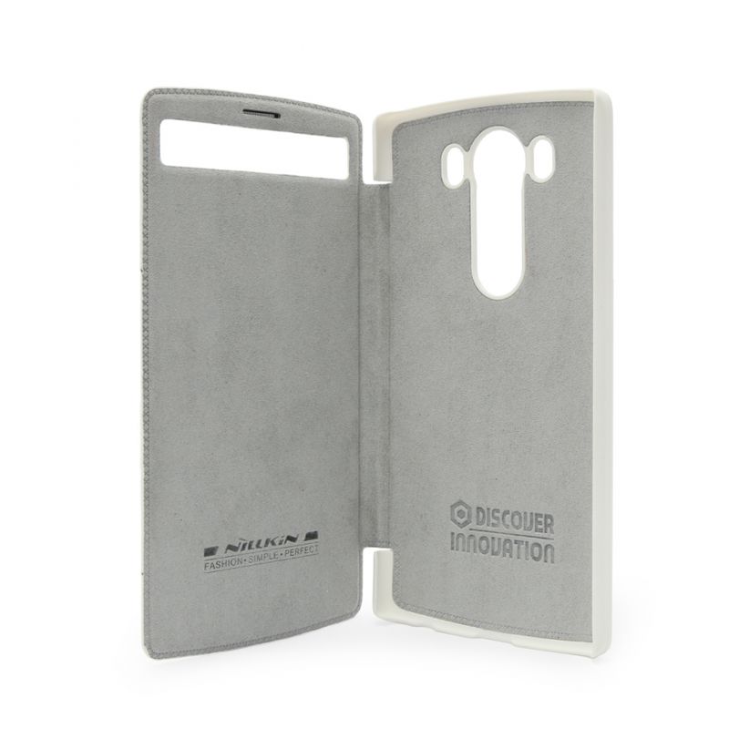 Maskica Nillkin Qin za LG V10/H900 bela