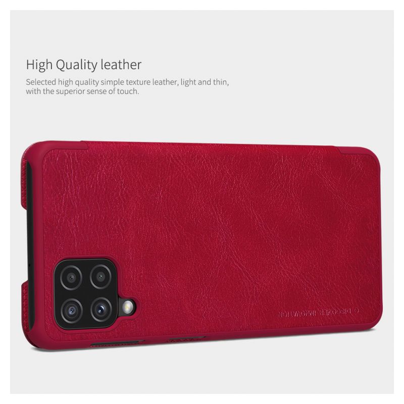 Maskica Nillkin Qin za Samsung A225F Galaxy A22 4G crvena