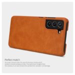 Maskica Nillkin Qin za Samsung G990 Galaxy S21 FE crna - Slika 14