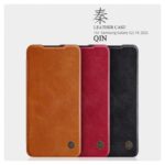 Maskica Nillkin Qin za Samsung G990 Galaxy S21 FE crna - Slika 7