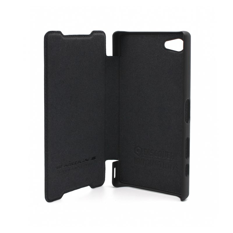 Maskica Nillkin Qin za Sony Xperia Z5 Compact E5803 crna