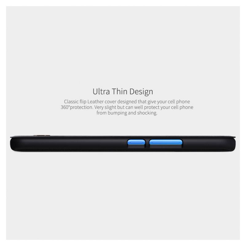 Maskica Nillkin Qin za Xiaomi Mi 10 Lite 5G/Mi 10 Youth crna