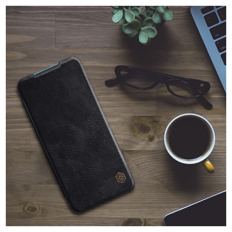 Maskica Nillkin Qin za Xiaomi Mi 10 Lite 5G/Mi 10 Youth crna
