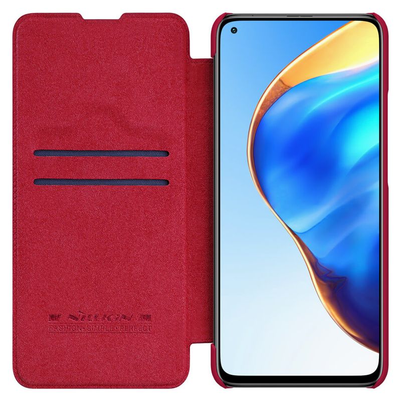 Maskica Nillkin Qin za Xiaomi Mi 10T/Mi 10T Pro/Redmi K30S crvena