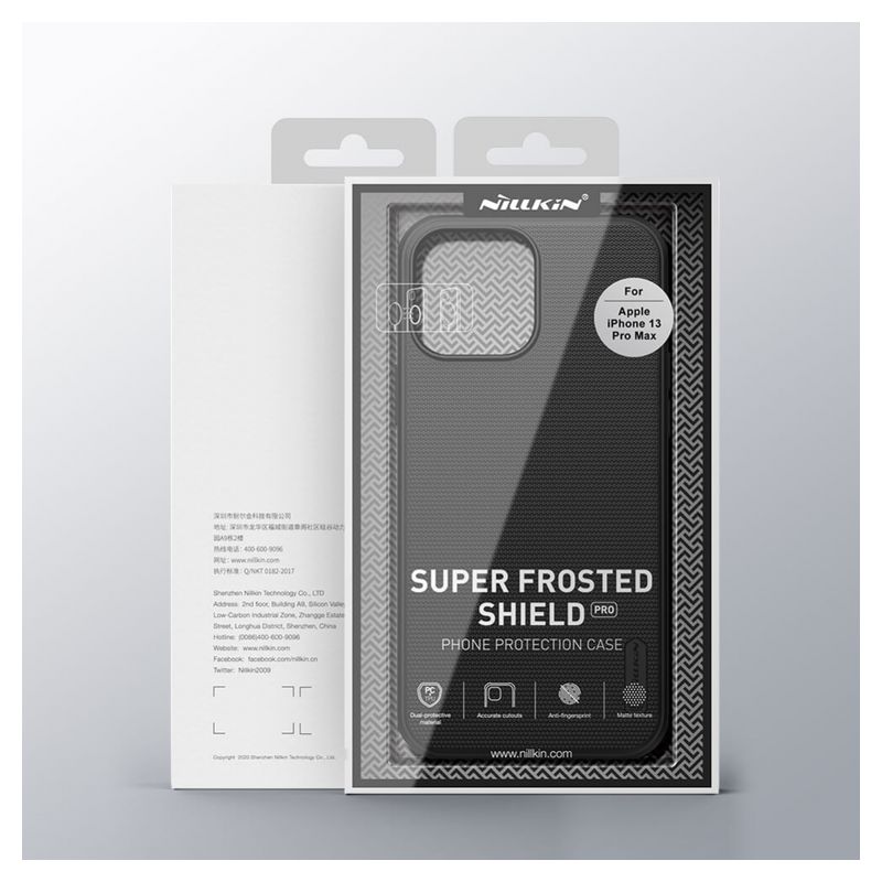 Maskica Nillkin Scrub Pro Magnetic za iPhone 13 Pro Max 6.7 crna