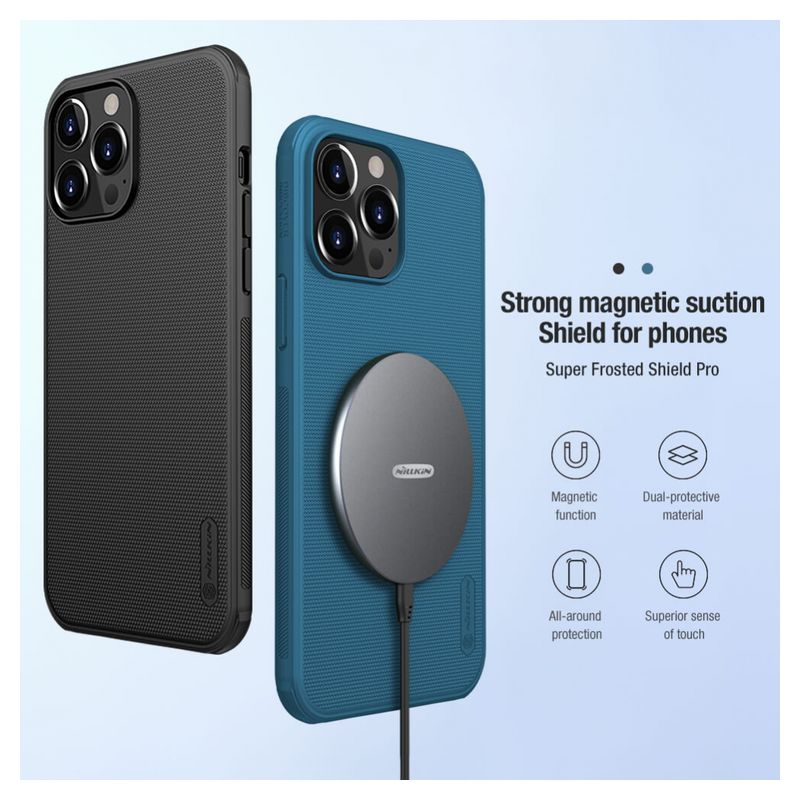 Maskica Nillkin Scrub Pro Magnetic za iPhone 13 Pro Max 6.7 crna