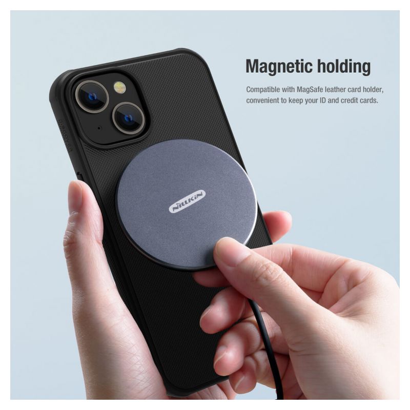 Maskica Nillkin Scrub Pro Magnetic za iPhone 14 6.1 crna