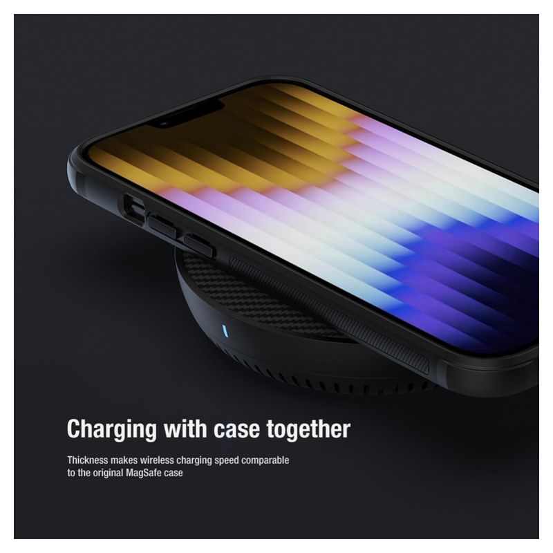 Maskica Nillkin Scrub Pro Magnetic za iPhone 14 6.1 crna