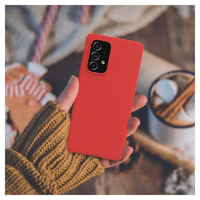 Maskica Nillkin Scrub Pro za Samsung A536B Galaxy A53 5G crvena
