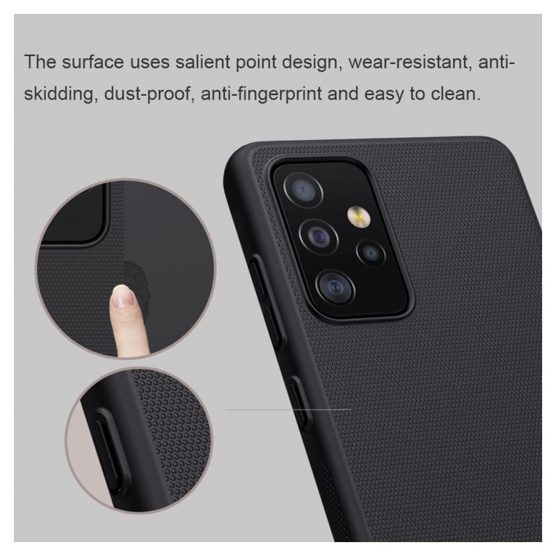 Maskica Nillkin Scrub za Samsung A525F/A526B/A528B Galaxy A52 4G/A52 5G/A52s 5G crvena