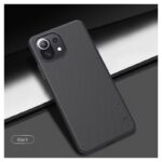 Maskica Nillkin Scrub za Xiaomi Mi 11 Lite crna - Slika 10