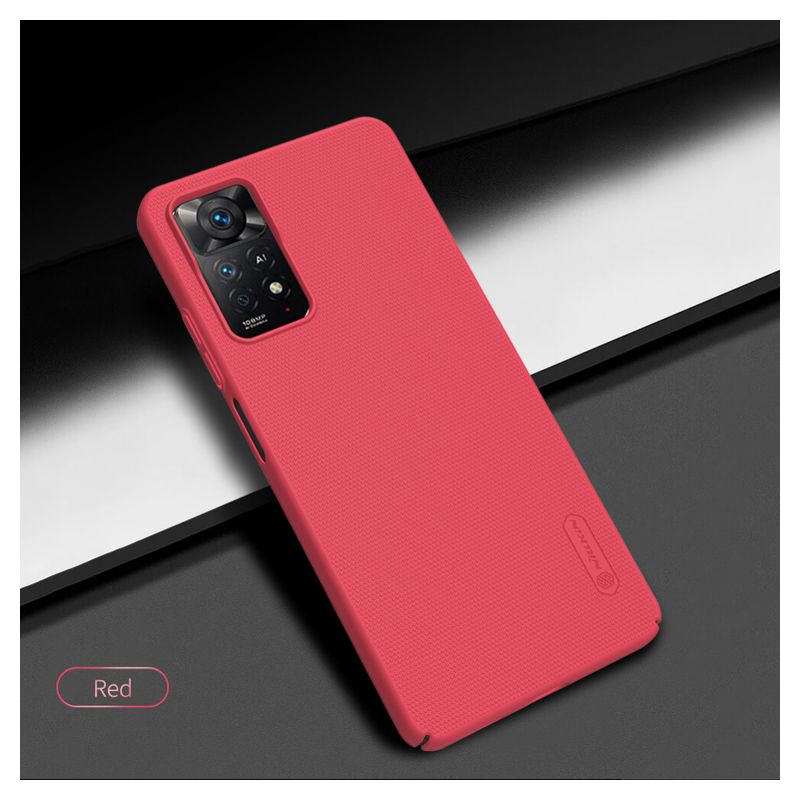 Maskica Nillkin Scrub za Xiaomi Redmi Note 11 Pro 4G/5G crvena