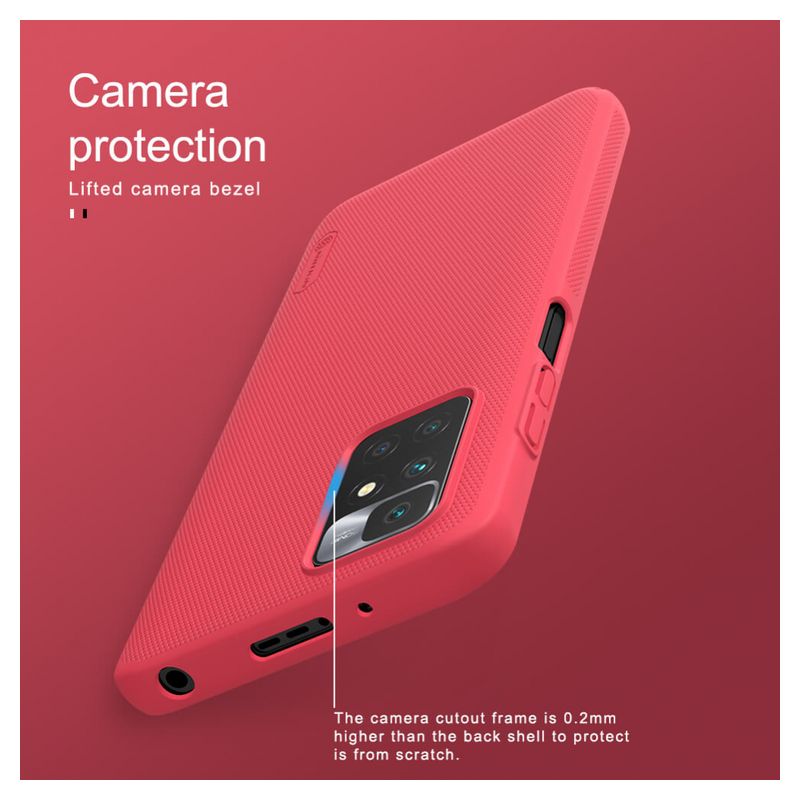 Maskica Nillkin Scrub za Xiaomi Redmi Note 11T 5G/Poco M4 Pro 5G crna