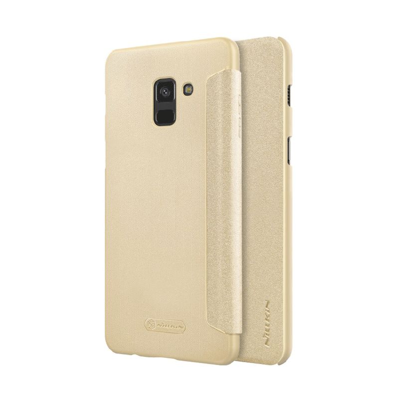 Maskica Nillkin Sparkle za Samsung A730F Galaxy A8 Plus 2018 zlatna