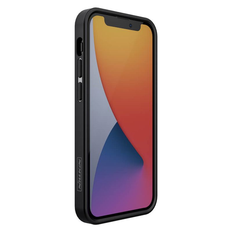 Maskica Nillkin Synthetic Fiber za iPhone 13 Mini 5.4 crna