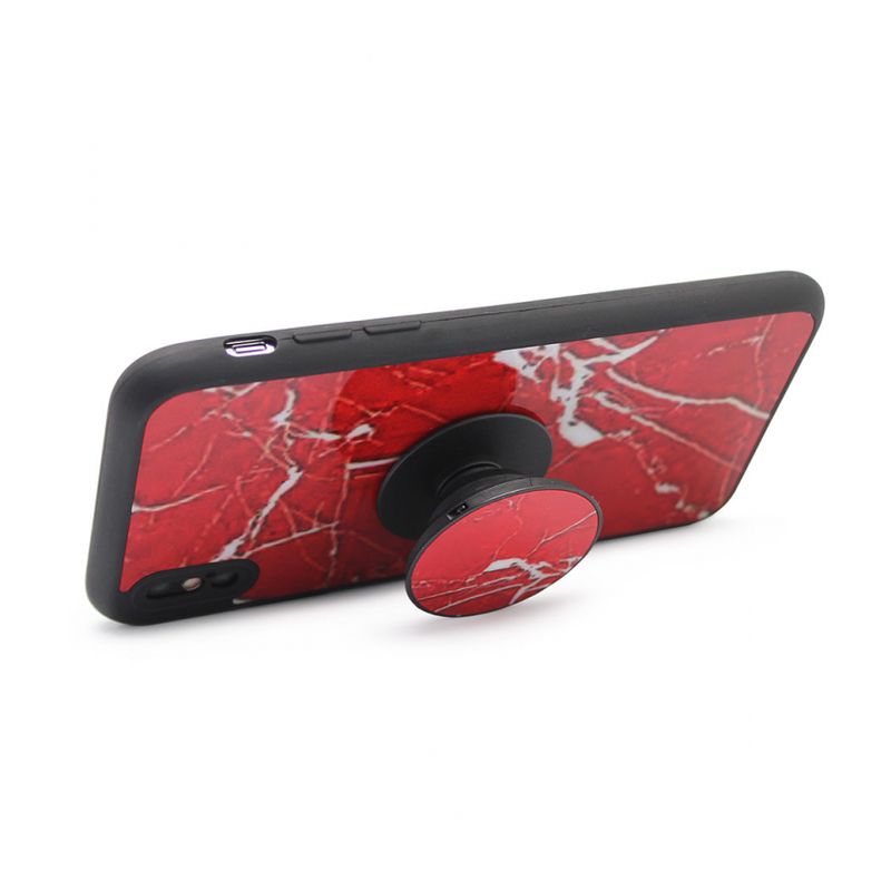 Maskica Pop Marble za iPhone X crvena