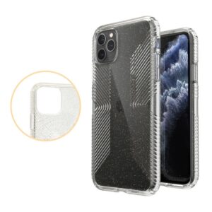 Maskica Presidio Silikon Diamond za iPhone 11 Pro Max 6.5 srebrna