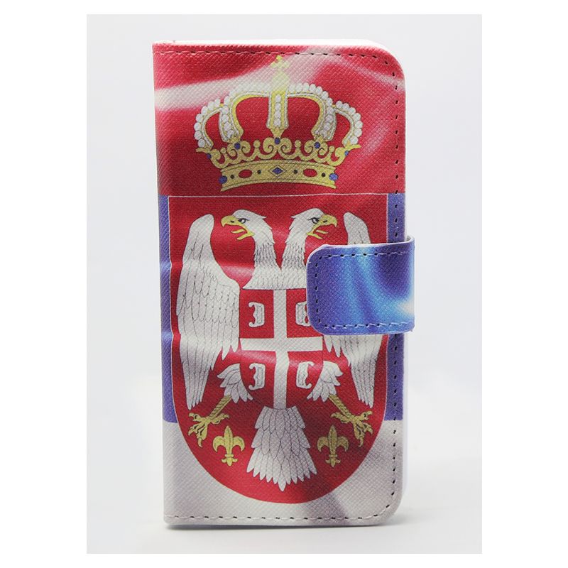 Maskica Print Bi Fold za Samsung I9300 D00561 SRB zastava