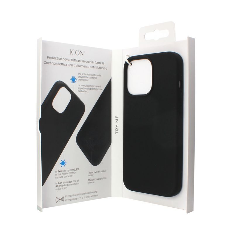 Maskica Puro ICON za iPhone 13 Pro 6.1 crna
