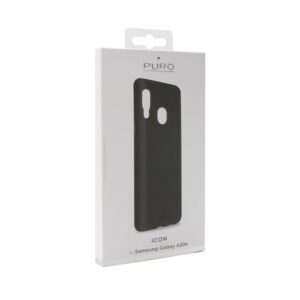 Maskica Puro ICON za Samsung A202F Galaxy A20e crna