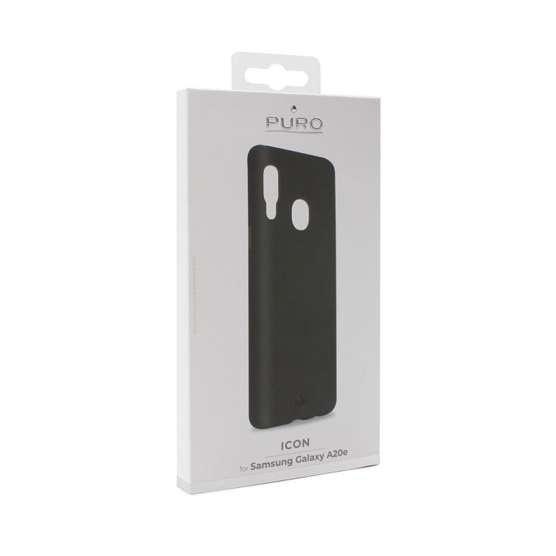 Maskica Puro ICON za Samsung A202F Galaxy A20e crna