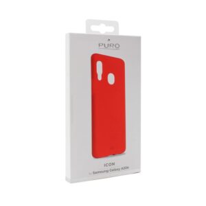 Maskica Puro ICON za Samsung A202F Galaxy A20e crvena