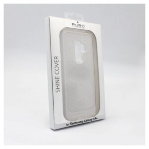 Maskica Puro Shine Cover za Samsung G965 S9 Plus srebrna