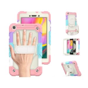 Maskica Rainbow Port za Samsung T290/T295 Galaxy Tab A8.0 2019 roze