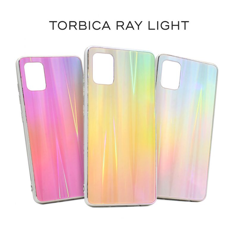 Maskica Ray Light za Samsung A415F Galaxy A41 srebrna