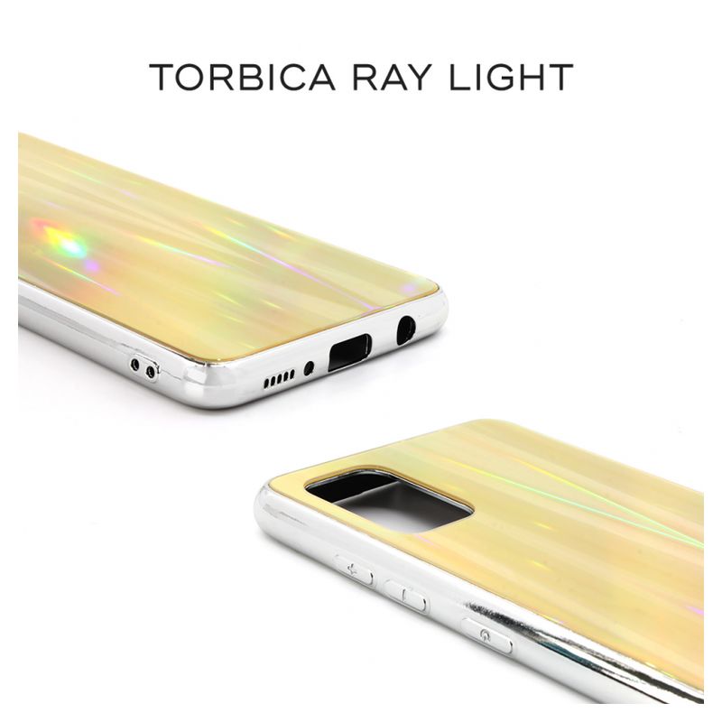 Maskica Ray Light za Samsung A415F Galaxy A41 srebrna