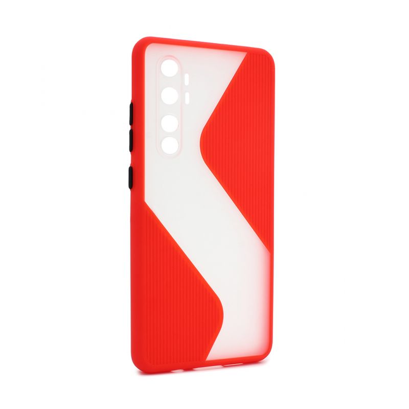 Maskica S Line za Xiaomi Mi Note 10 Lite crvena