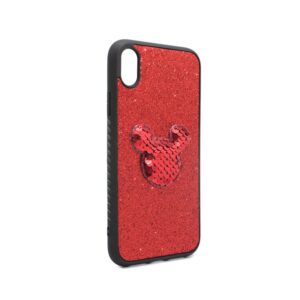Maskica Shiny mouse za iPhone XR crvena