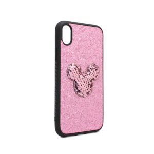 Maskica Shiny mouse za iPhone XR roze