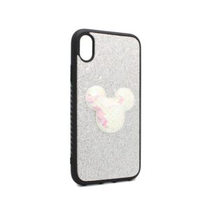 Maskica Shiny mouse za iPhone XR srebrna type 2