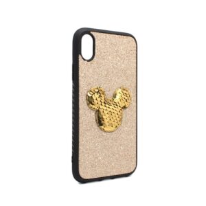 Maskica Shiny mouse za iPhone XR zlatna