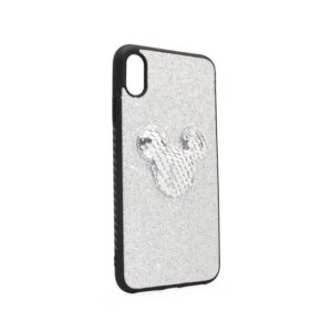 Maskica Shiny mouse za iPhone XS Max srebrna type 1