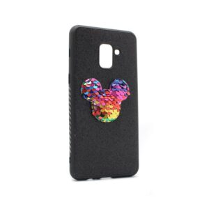 Maskica Shiny mouse za Samsung A730F Galaxy A8 Plus 2018 crna