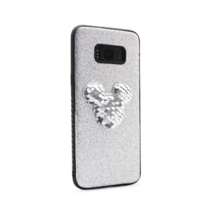 Maskica Shiny mouse za Samsung G955 S8 Plus srebrna type 1