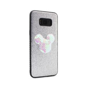 Maskica Shiny mouse za Samsung G955 S8 Plus srebrna type 2