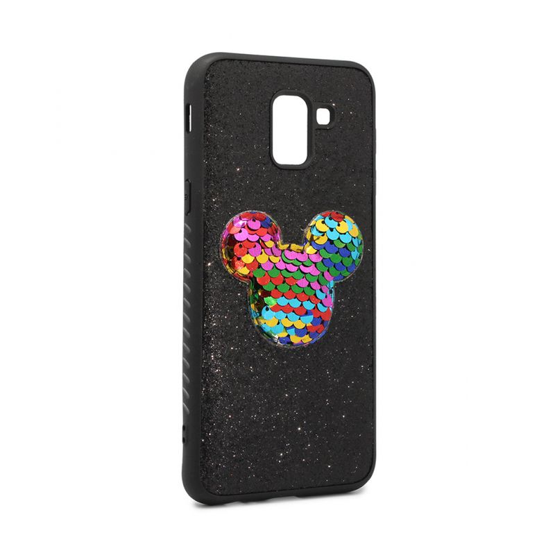 Maskica Shiny mouse za Samsung J600F Galaxy J6 2018 (EU) crna