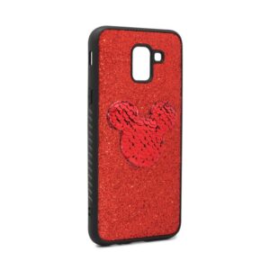Maskica Shiny mouse za Samsung J600F Galaxy J6 2018 (EU) crvena
