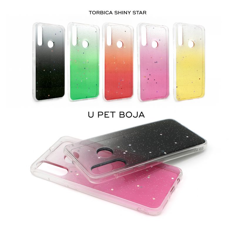 Maskica Shiny Star za Samsung N975F Galaxy Note 10 Plus zuta