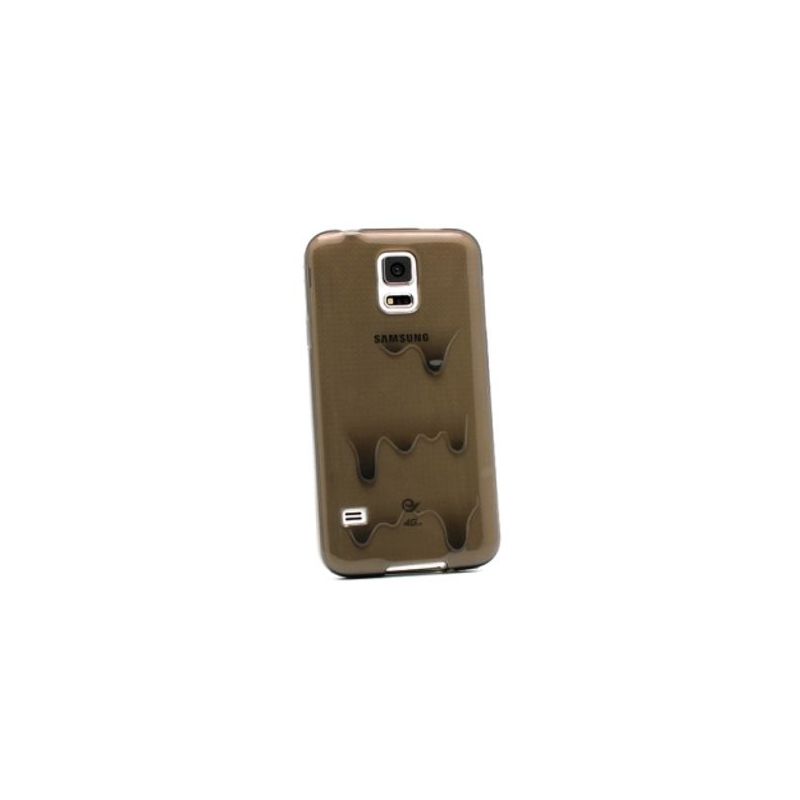 Maskica silikonska Cream za Samsung I9600 S5/G900 crna