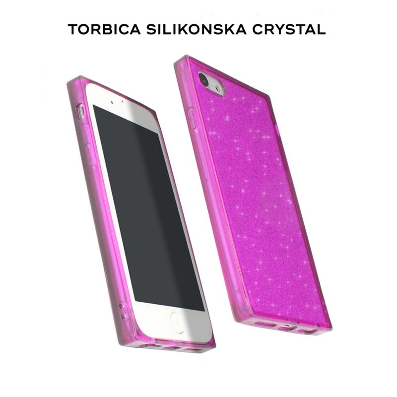 Maskica silikonska Crystal za iPhone 11 Pro 5.8 ljubicasta