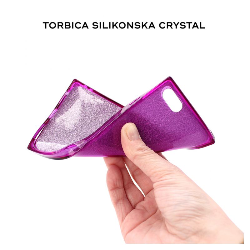 Maskica silikonska Crystal za iPhone 11 Pro Max 6.5 crna